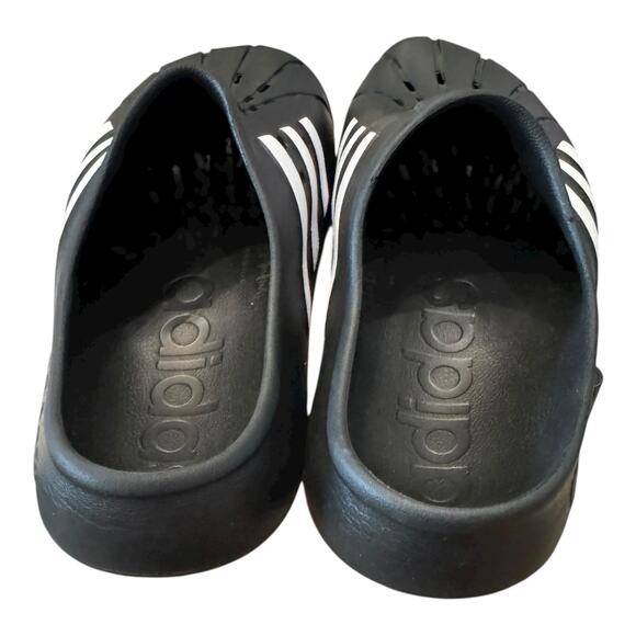 adidas Adilette Clog Black Cloud White Black Slip On GZ5886 Men's Sandals 13 - Picture 5 of 6